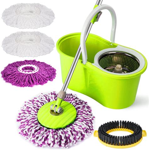 Make mopping fun with the Enya rotating mop with magic spin